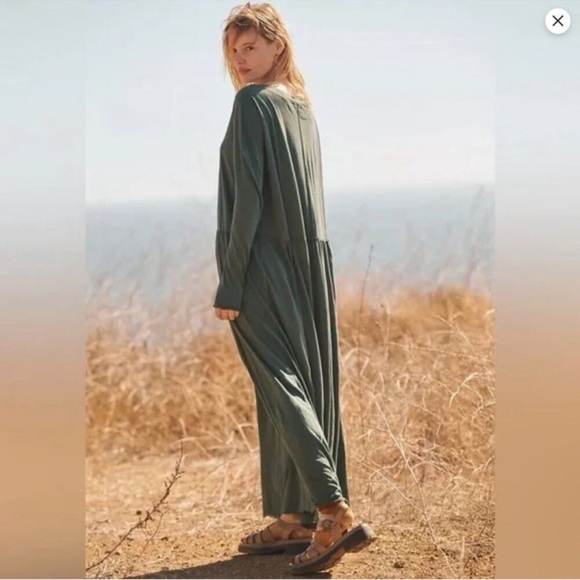 NWT Free People Beach Cameron Maxi Boho Dress Size Medium - Picture 3 of 12